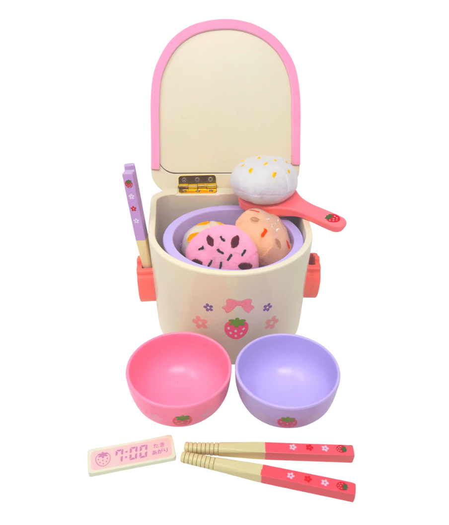 Rice Cooker Toddler Wooden Play Set