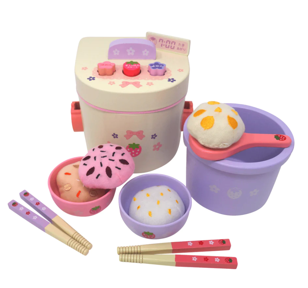 Rice Cooker Toddler Wooden Play Set