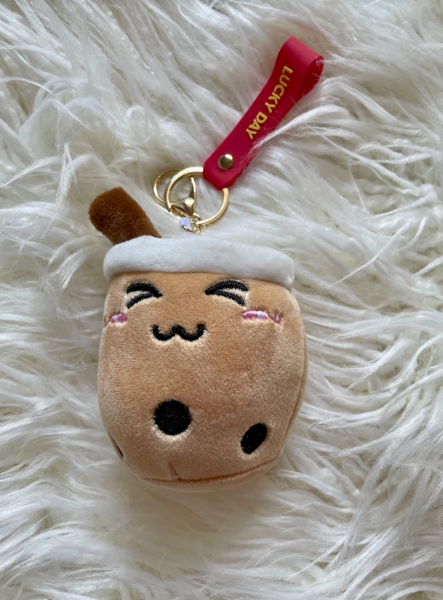 Boba Plush Keychain