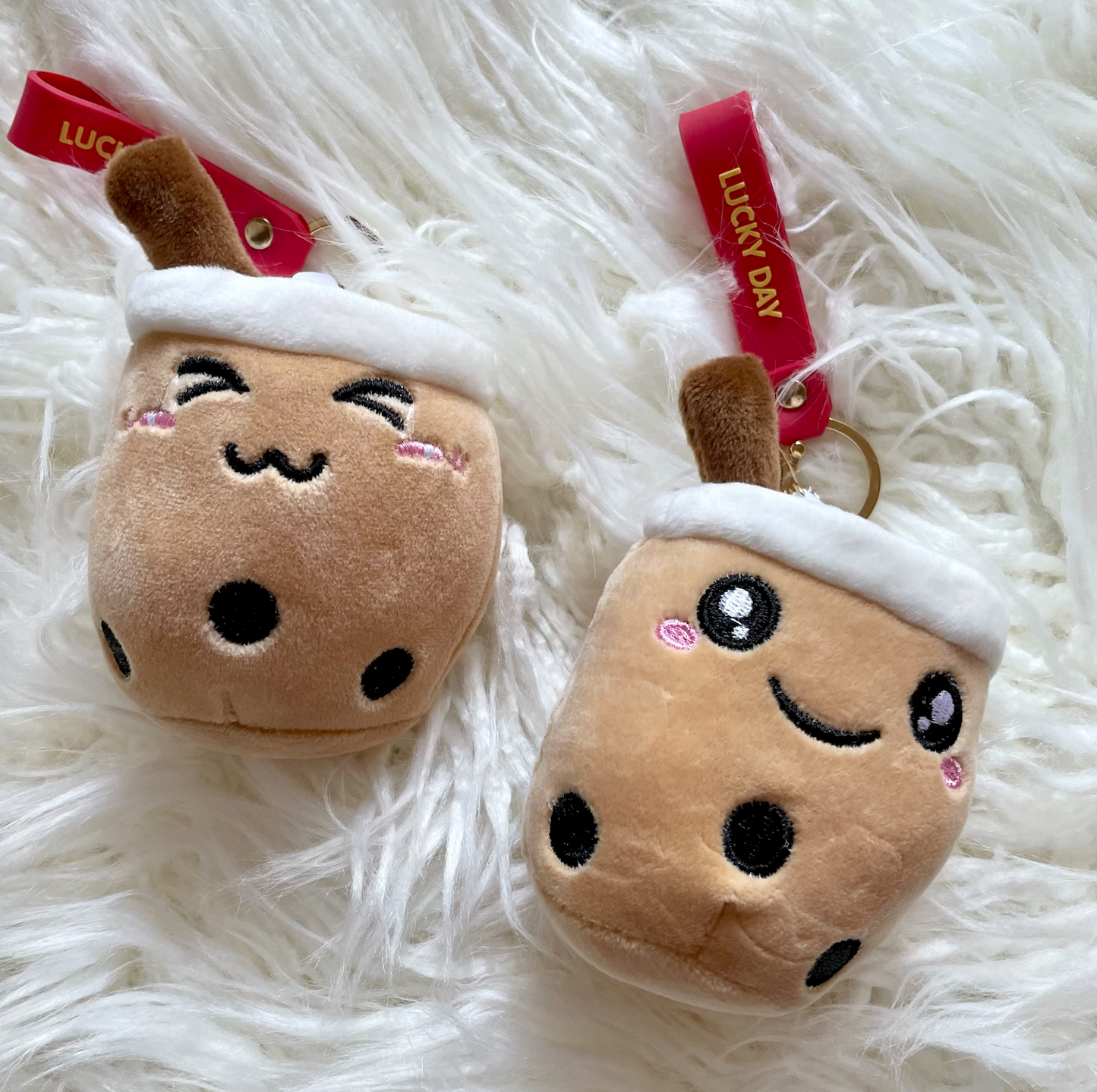 Boba Plush Keychain