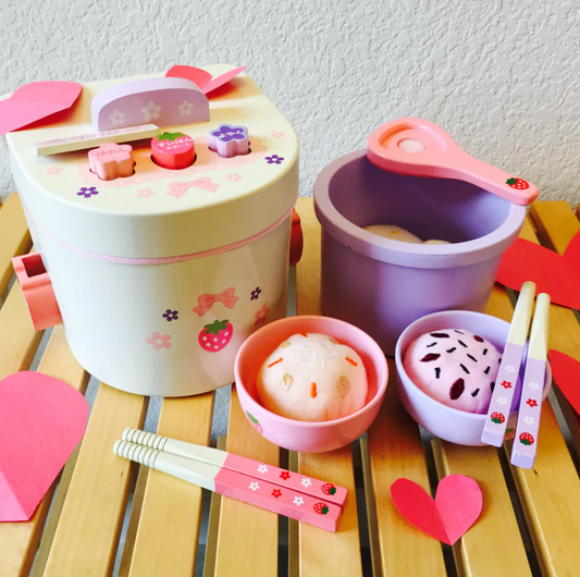 Rice Cooker Toddler Wooden Play Set